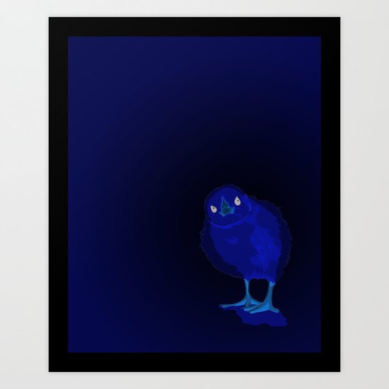 Yellow Chick Art Print