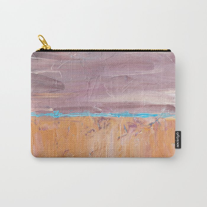 Abstract Minimalist Stripes Painting Carry-All Pouch