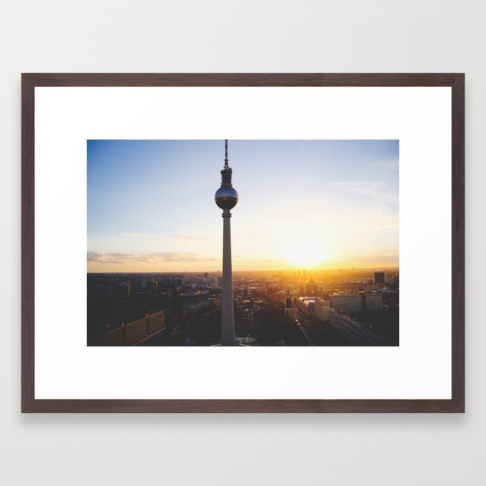 Berlin, my love Framed Art Print
