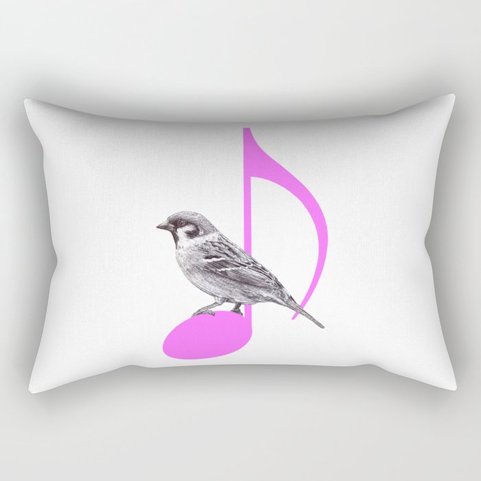 Song Bird Rectangular Pillow