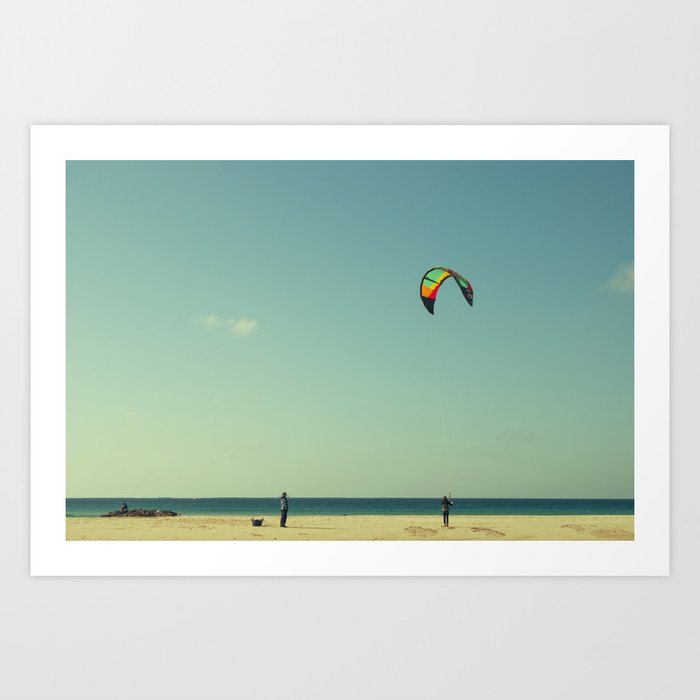 The kite coach Art Print by josemanuelerre | Society6