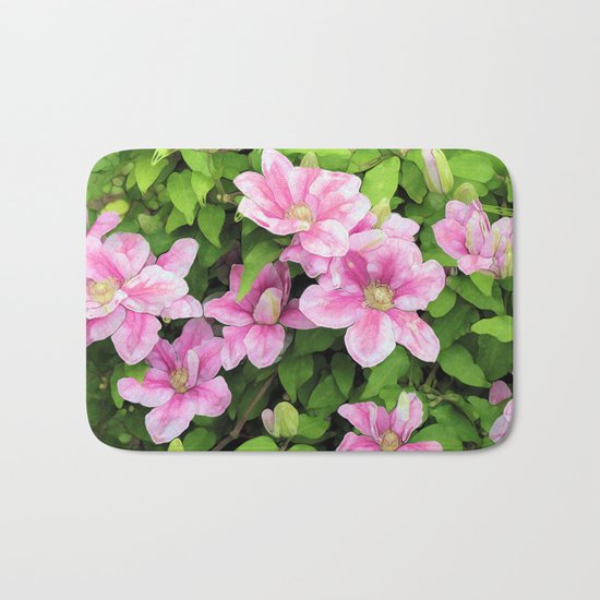 Clematis Bath Mat
