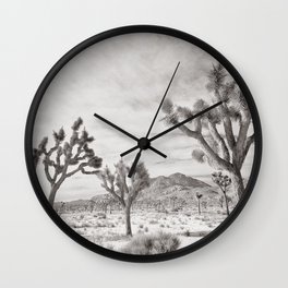 Joshua Tree Park by CREYES Wall Clock