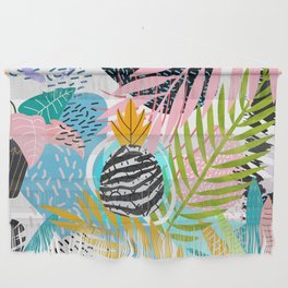 abstract palm leaves Wall Hanging