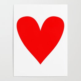 Red Heart Poster