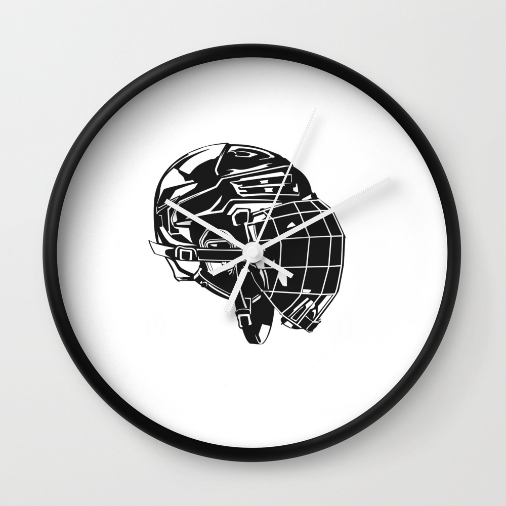 Premier League Hockey Heroes Wall Clock By Passionloft Society6