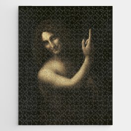 Saint John the Baptist, Leonardo da Vinci Jigsaw Puzzle