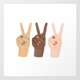 Peace Sign Art Prints For Any Decor Style Society6