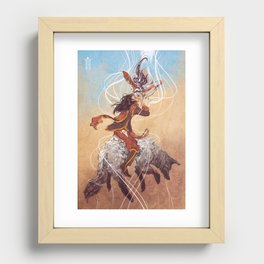 Lover of the Wind Recessed Framed Print