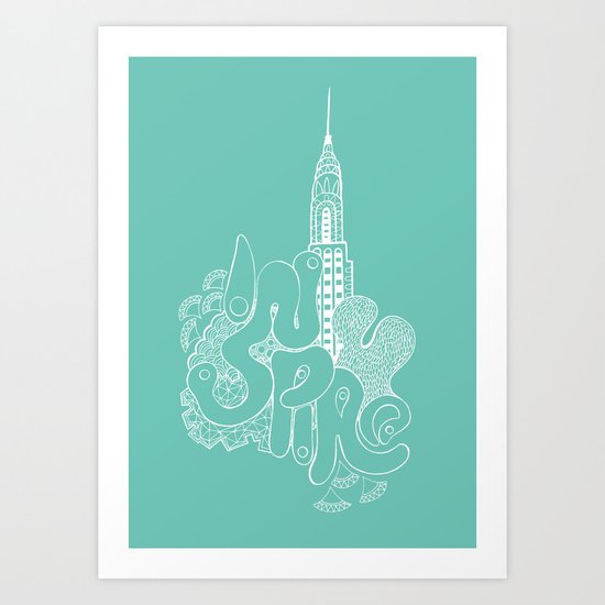 Inspire Art Print