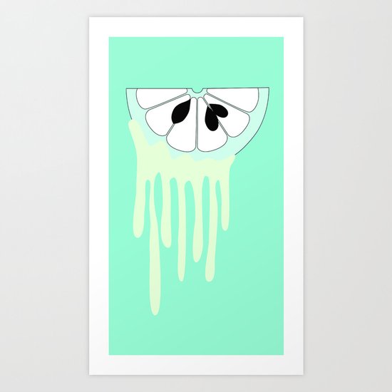 lime Art Print