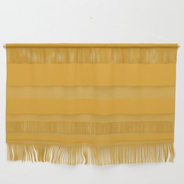 Dried Goldenrod Yellow Wall Hanging