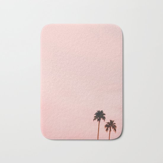 Pink Sunset Bath Mat