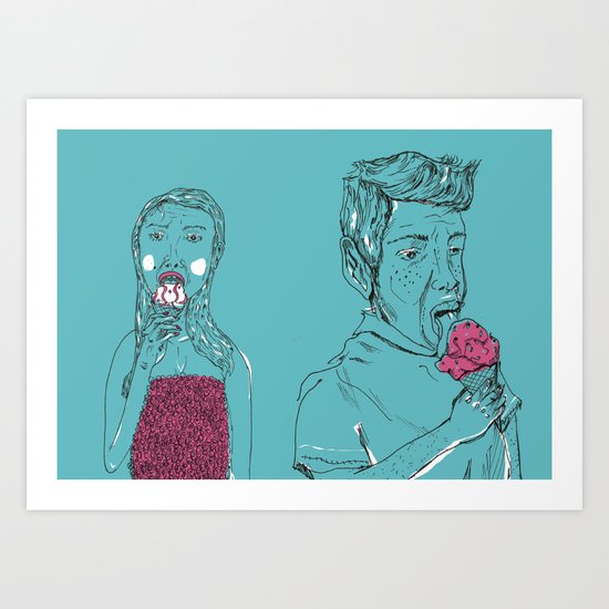 Ice Cream? Art Print