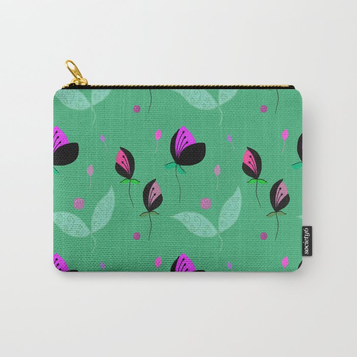 Spring Flowers Carry-All Pouch
