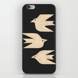 Doves In Flight iPhone Skin