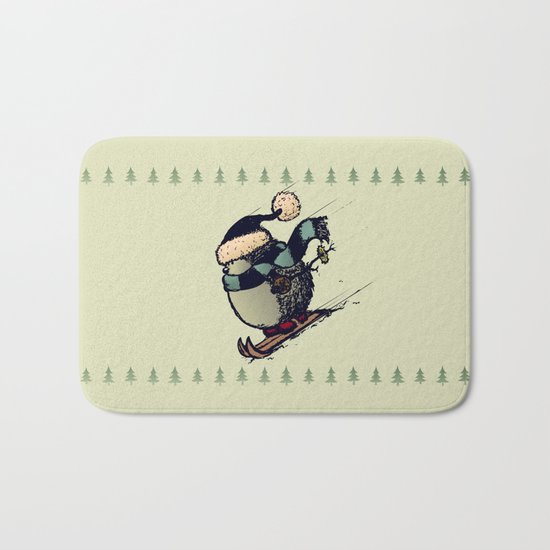 Skier Bath Mat