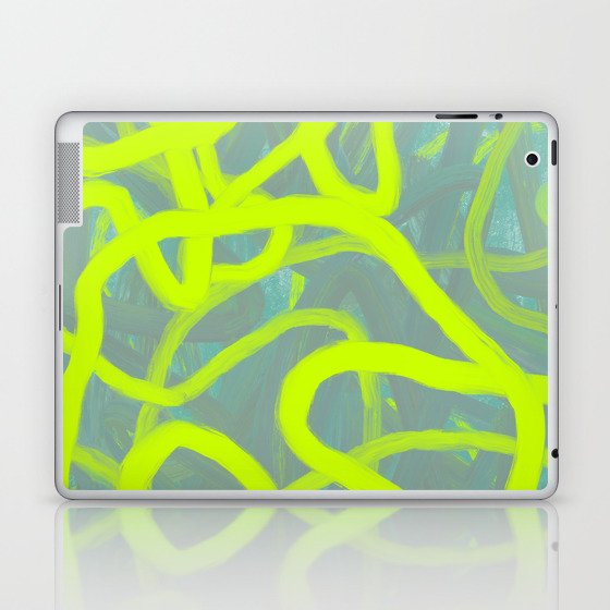 Abstract expressionist Art. Abstract Painting 14. Laptop & iPad Skin