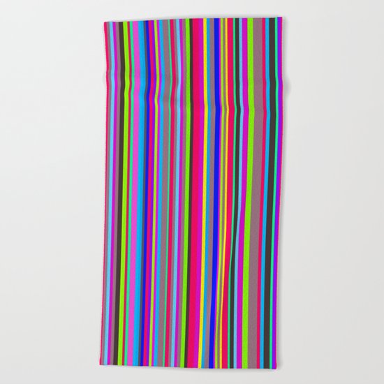 Fresh Line #society6 Beach Towel