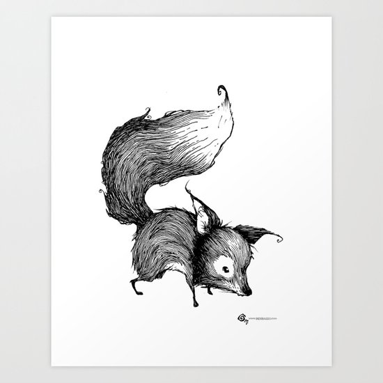 Fox Art Print