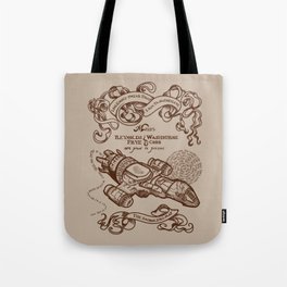 The Smuggler's Map Tote Bag