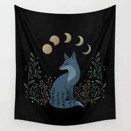 Fox on the Hill Wall Tapestry