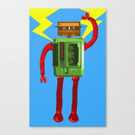 Tape Bot Canvas Print