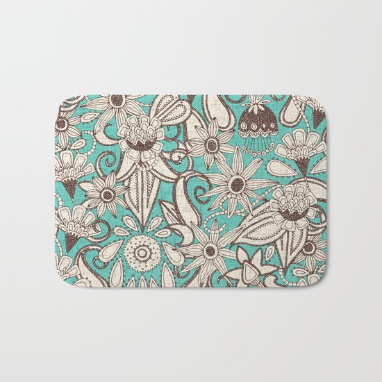 sarilmak mint brown Bath Mat