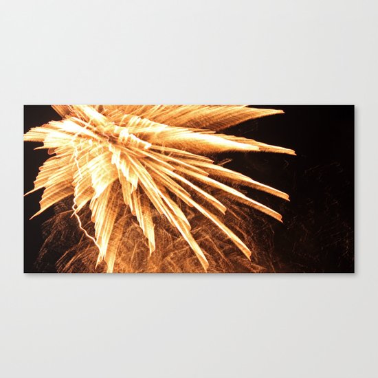 Fire burst Canvas Print