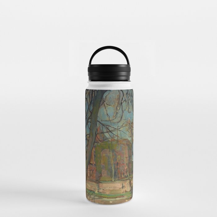 Spring Sun (Lentezon), Castle Ruin, Brederode, Piet Mondrian, oil on masonite, late 1909–early 1910 Water Bottle