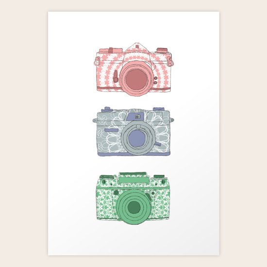 Say Cheese Art Print