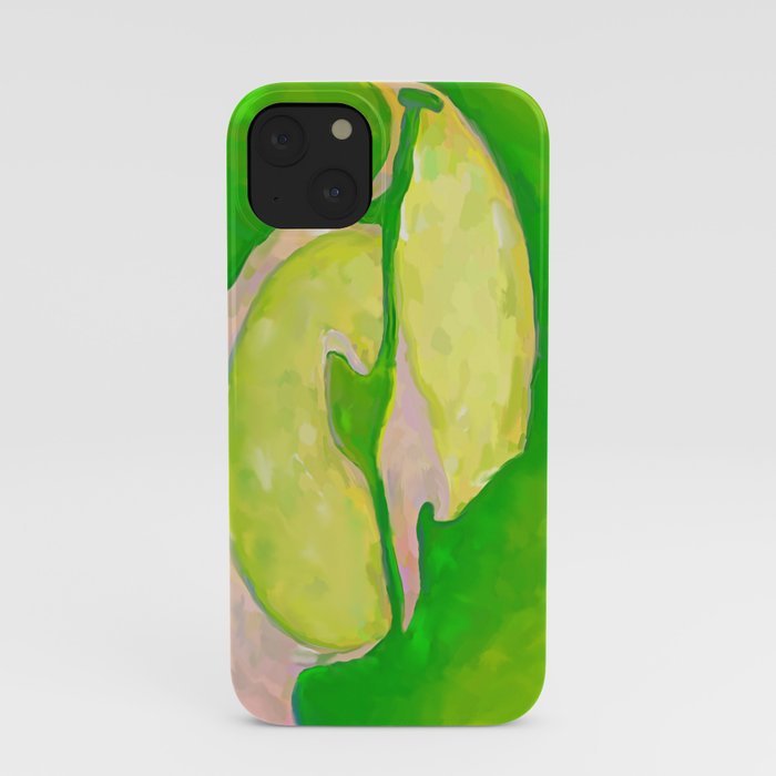 Green apple iPhone Case