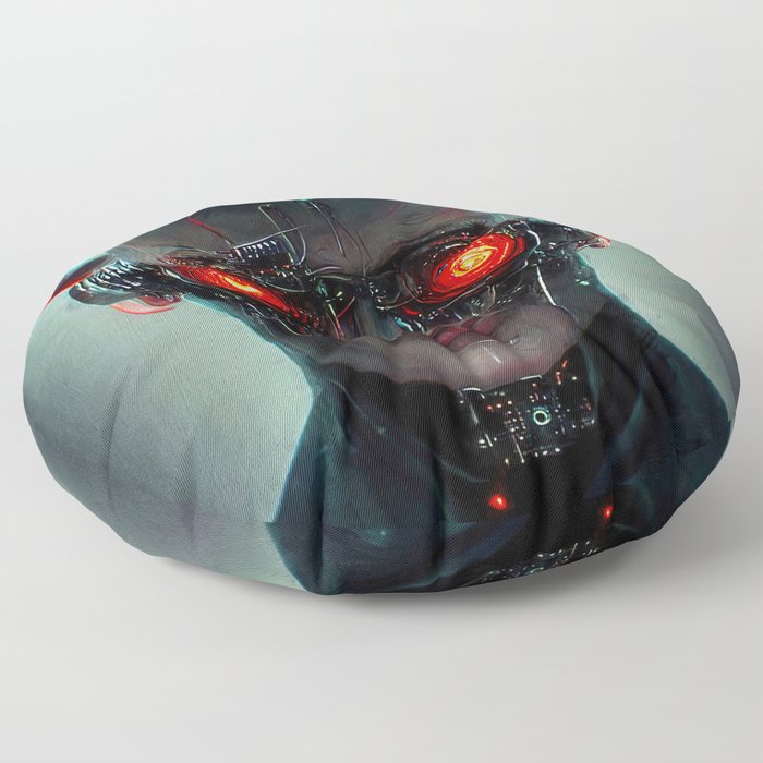 Cyber Devil Floor Pillow