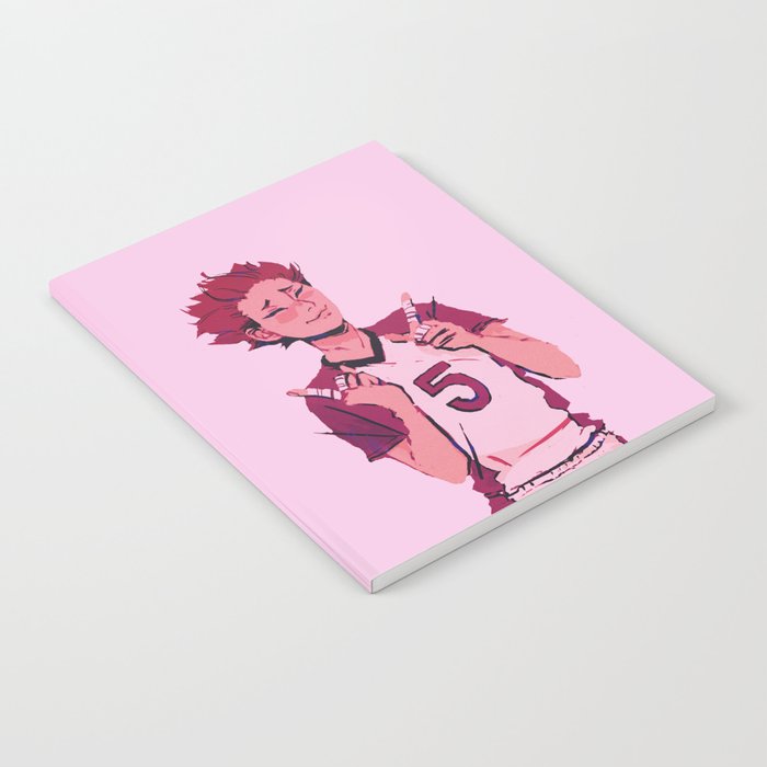 Tendou Satori Haikyuu Notebook By Babypears Society6