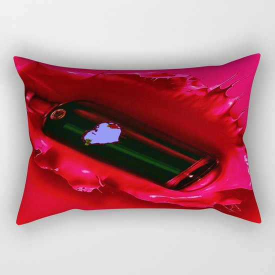 A jug of wine and thou Rectangular Pillow