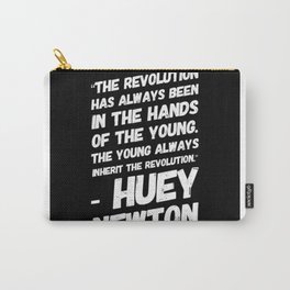 The Revolution of The Young - Huey Newton Carry-All Pouch