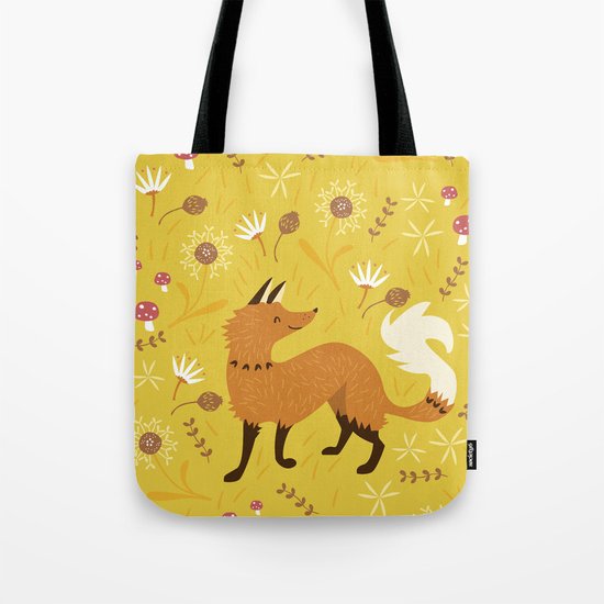 Cute as a Fox Tote Bag