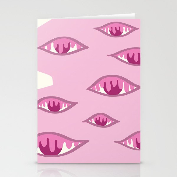 The crying eyes 2 Stationery Cards