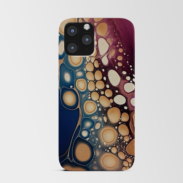 Liquid abstract painting #3 iPhone Card Case