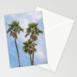 Triple Palm Trees Stationery Card