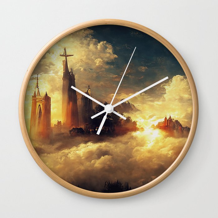 City of Heaven Wall Clock