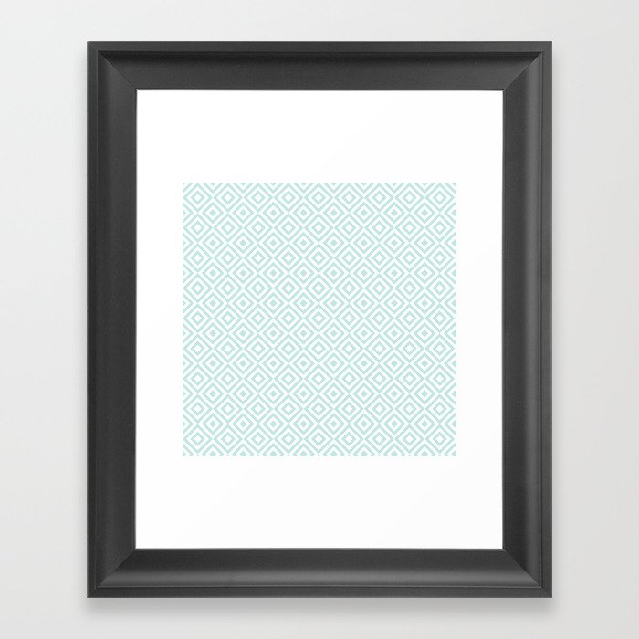 Pattern Framed Art Print