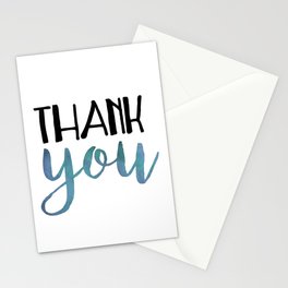 Thank You Stationery Card
