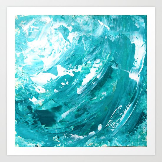 OCEAN BREEZE Art Print