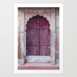 Doors Of Rajasthan 2 Art Print