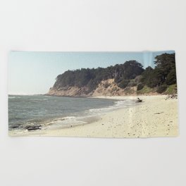 70s collection | Moss Beach Walk Beach Towel