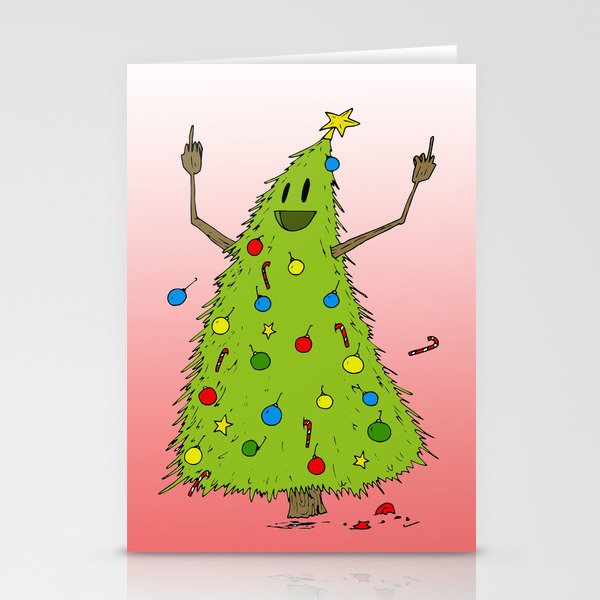 Christmas Tree Stationery Cards