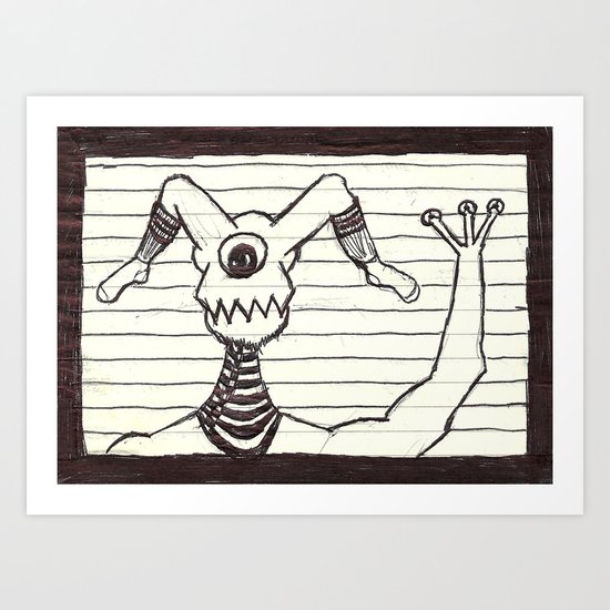My Expectations Are Long Art Print
