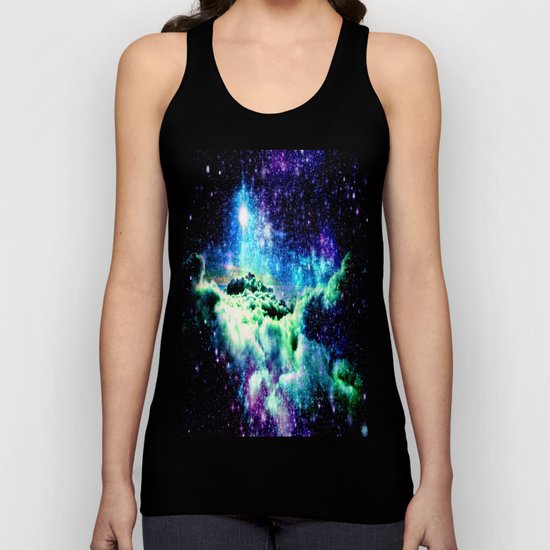 Galaxy Clouds Unisex Tank Top