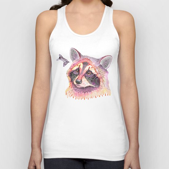 My spaceship. ♥ Collaboration with Buryat (http://blog.buryat.me/) Unisex Tank Top